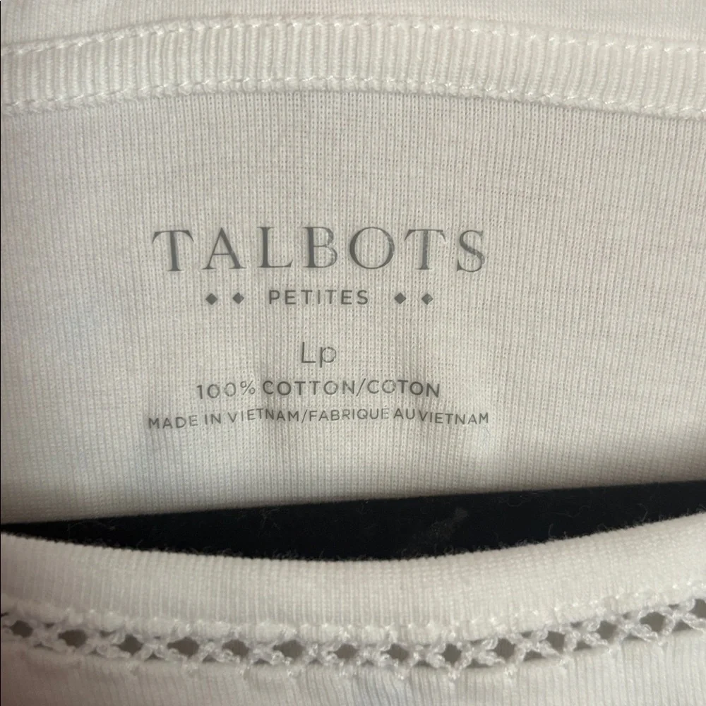 Talbots Classic White Tank Top - Picture 2 of 3